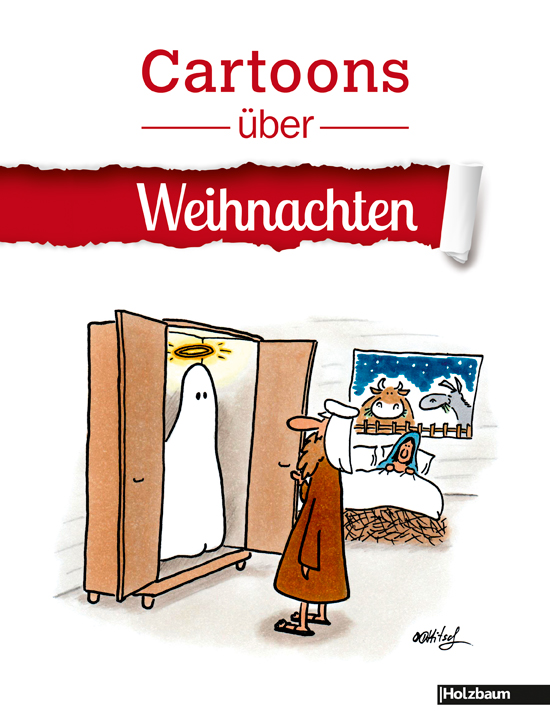 Cartoons über Weihnachten aus dem Holzbaum Verlag