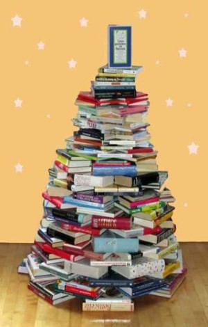 Bücherweihnachtsbaum - literarischer Adventkalender