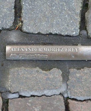 Buchdenkmal für den Autor Alexander Moritz Frey