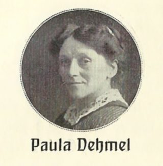 Fotografie von Paula Dehmel 1912